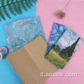 Notebook vintage di viaggio personalizzato Mini Pocket Stitch Notebook